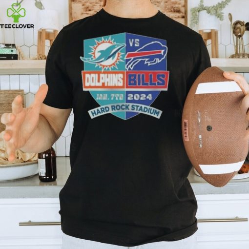 Miami Dolphins Vs Buffalo Bills Hard Rock Stadium Jan 7th 2024 Shirt