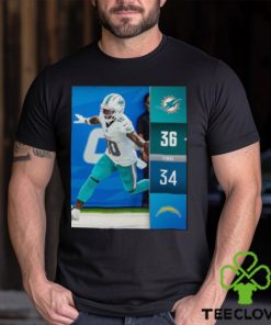 Miami Dolphins Win 36 – 34 Chargers NFL Kickoff 2023 Final Score Shirt 2 Miami Dolphins Win 36 – 34 Chargers NFL Kickoff 2023 Final Score Shirt