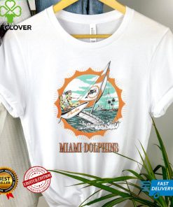 Miami Dolphins X Duvin Designs Co. cream setting sail hoodie, sweater, longsleeve, shirt v-neck, t-shirt