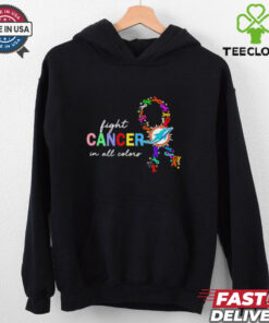Miami Dolphins fight cancer in all colors shirt