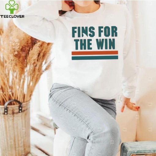 Miami Dolphins fins for the win T Shirt