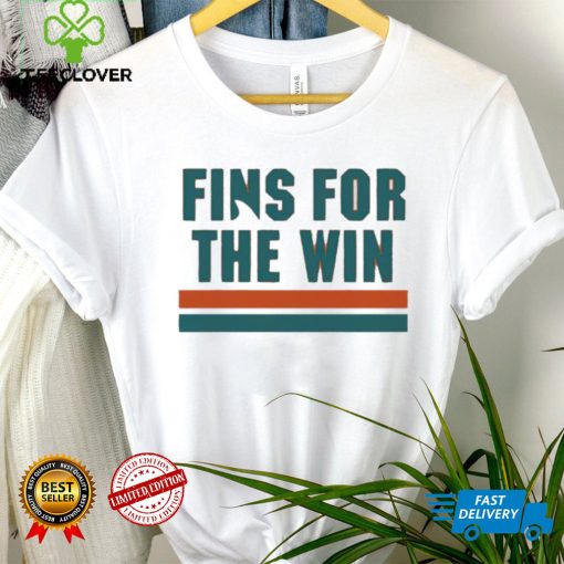 Miami Dolphins fins for the win T Shirt