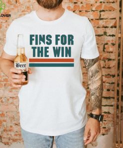 Miami Dolphins fins for the win T Shirt