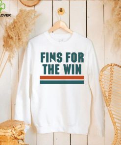 Miami Dolphins fins for the win T Shirt