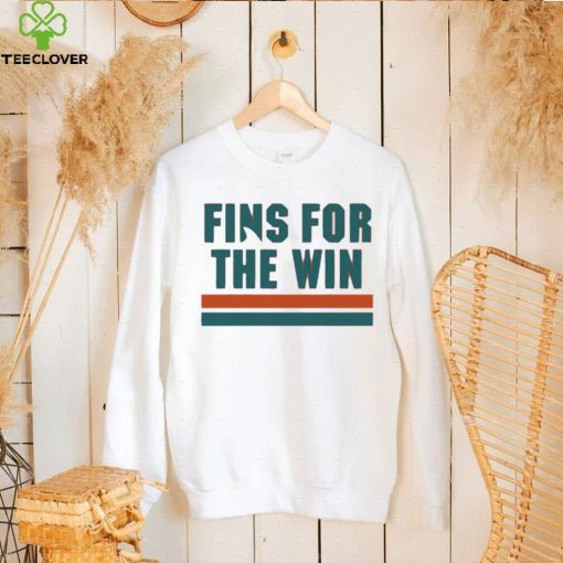 Miami Dolphins fins for the win T Shirt