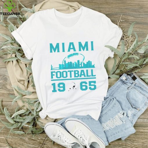 Miami Dolphins football 1965 skyline retro hoodie, sweater, longsleeve, shirt v-neck, t-shirt