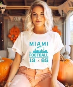 Miami Dolphins football 1965 skyline retro hoodie, sweater, longsleeve, shirt v-neck, t-shirt