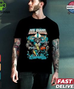 Miami Dolphins football mascot shirt