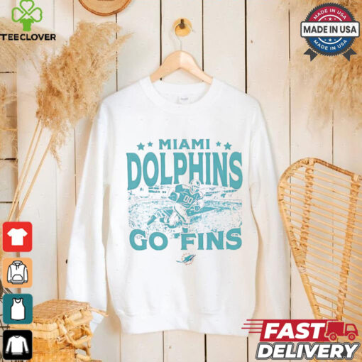 Miami Dolphins go fins logo shirt