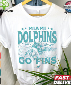 Miami Dolphins go fins logo shirt
