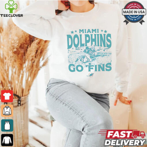 Miami Dolphins go fins logo shirt