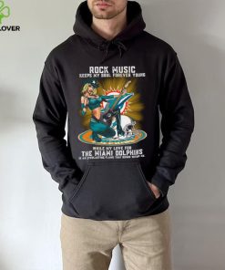 Miami Dolphins rock music keep my soul forever young hoodie, sweater, longsleeve, shirt v-neck, t-shirt