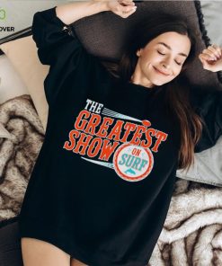 Miami Dolphins the greatest show on surf hoodie, sweater, longsleeve, shirt v-neck, t-shirt