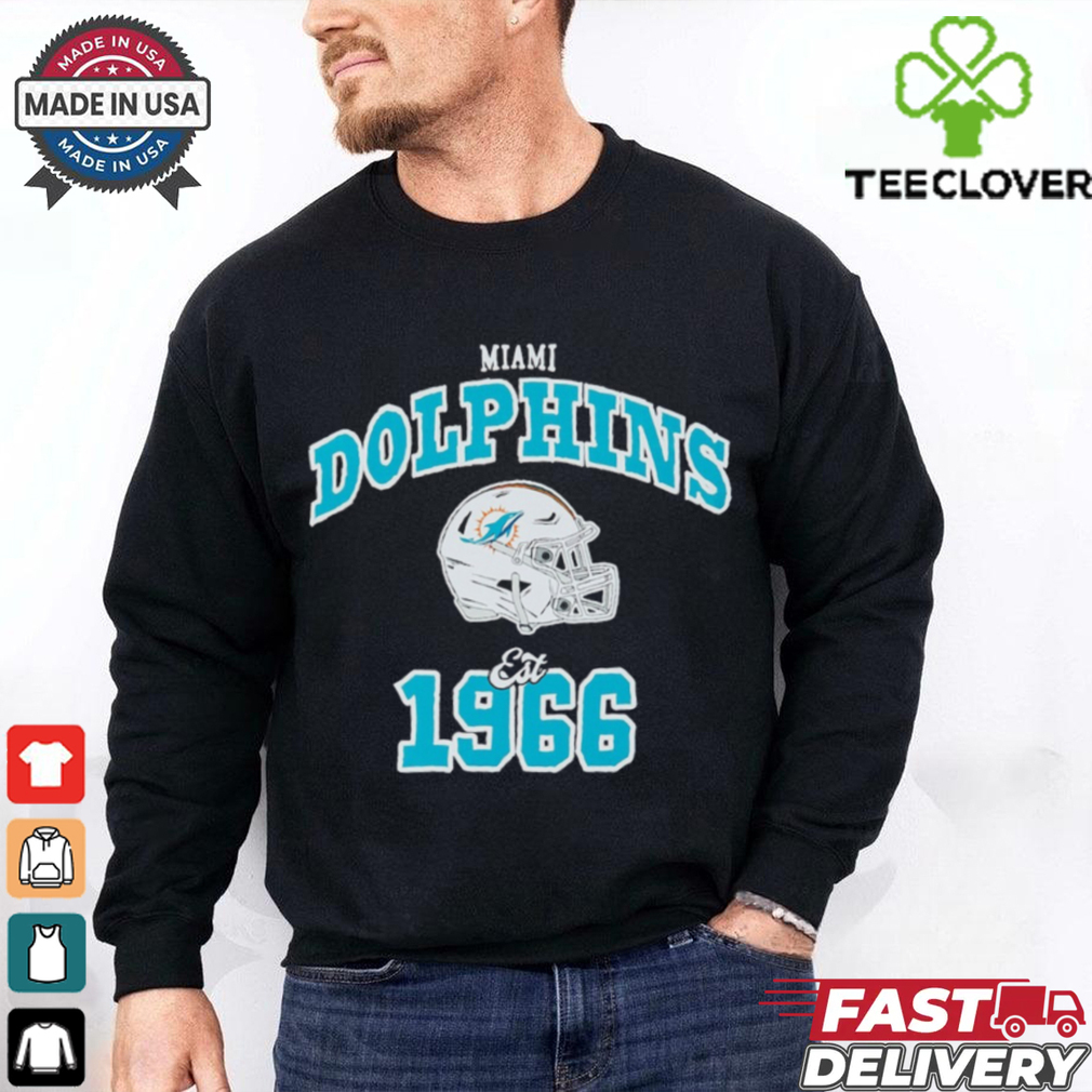 Miami Dolphins x Aleali May Black T Shirt Miami Dolphins x Aleali May Black T Shirt