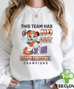 Miami Dolphins x Mickey Mouse This Team Has No Quit Super Bowl Champions 2024 Shirt