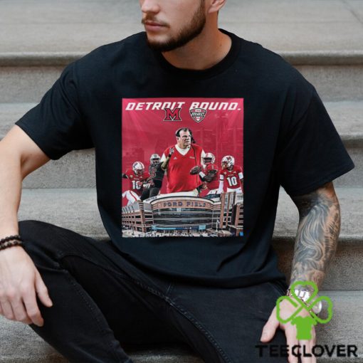 Miami Football Play In The 2023 MAC Football Championship On December 2nd At Ford Field Unisex T Shirt