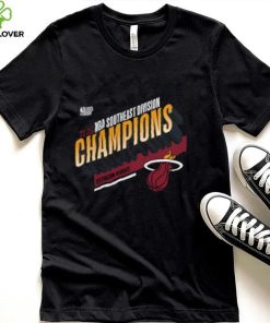 Miami Heat 2023 Southeast Division Champions Locker Room T Shirt