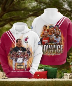 Miami Heat Advance NBA Finals 2023 Eastern Conference Champions Hoodie Sweatshirt 3D