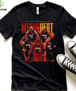 Miami Heat All time starting Five Legends shirt