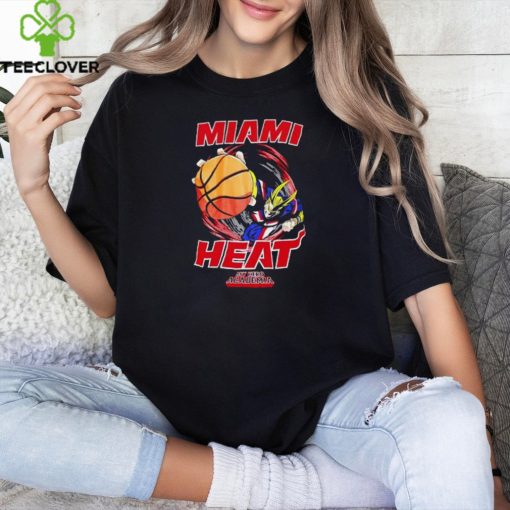 Miami Heat And My Hero Academia All Might Smash Shirts