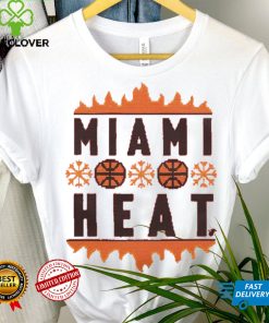 Miami Heat Holiday Crewneck Shirt