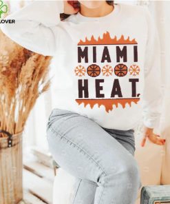 Miami Heat Holiday Crewneck Shirt