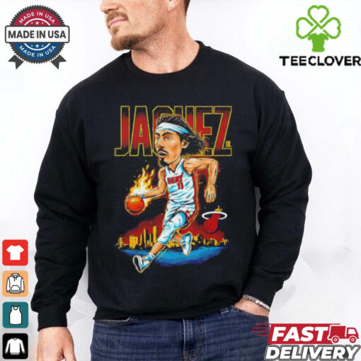 Miami Heat Jaime Jaquez Jr fire basketball city hoodie, sweater, longsleeve, shirt v-neck, t-shirt