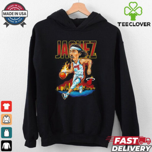 Miami Heat Jaime Jaquez Jr fire basketball city hoodie, sweater, longsleeve, shirt v-neck, t-shirt