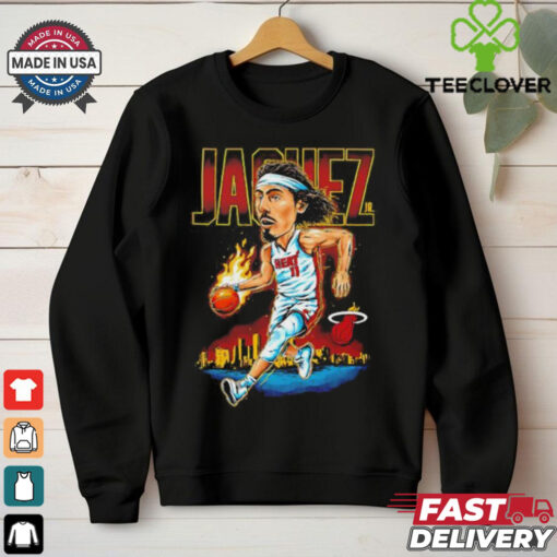 Miami Heat Jaime Jaquez Jr fire basketball city hoodie, sweater, longsleeve, shirt v-neck, t-shirt