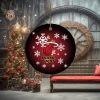 NFL Los Angeles Rams Football Xmas Gift Custom Name Christmas Football Ornament