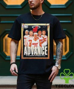 Miami Heat NBA Conference Finals Advance to the Western Conference Finals Poster shirt