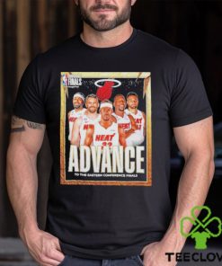 Miami Heat NBA Conference Finals Advance to the Western Conference Finals Poster hoodie, sweater, longsleeve, shirt v-neck, t-shirt