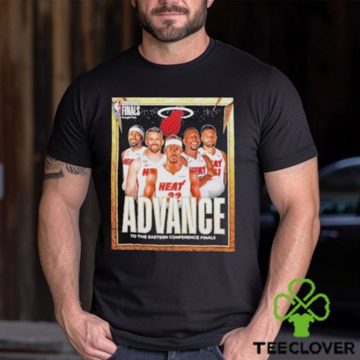 Miami Heat NBA Conference Finals Advance to the Western Conference Finals Poster hoodie, sweater, longsleeve, shirt v-neck, t-shirt