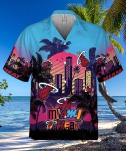 Miami Heat NBA Hawaiian Shirt National Basketball Association Beach Gift For Friend