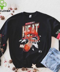 Miami Heat Nike Shattered Logo T Shirt