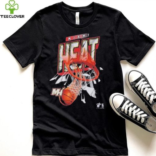 Miami Heat Nike Shattered Logo T Shirt