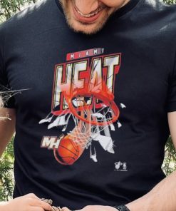 Miami Heat Nike Shattered Logo T Shirt