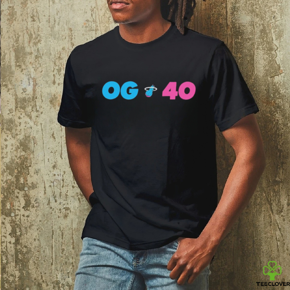 Miami Heat Og 40 Shirt Miami Heat Og 40 Shirt