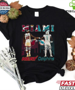 Miami Heat x Miami Dolphins Signature Unisex T Shirt