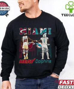 Miami Heat x Miami Dolphins Signature Unisex T Shirt