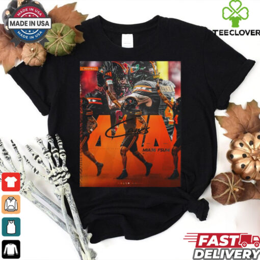 Miami Hurricane Wins 36 14 Florida State Seminoles Football Oct 26, 2024 Final Score Shirt