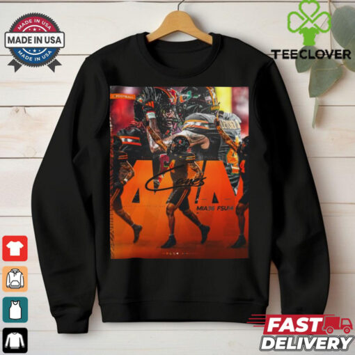 Miami Hurricane Wins 36 14 Florida State Seminoles Football Oct 26, 2024 Final Score Shirt