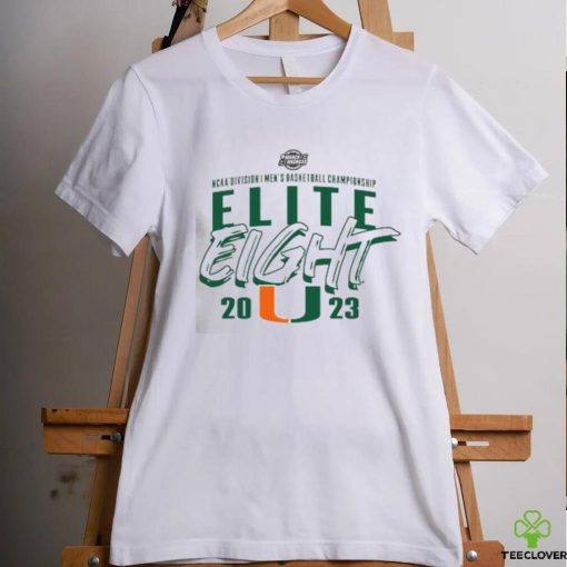 Miami Hurricanes 2023 NCAA Men’s Basketball Tournament March Madness Elite Eight Team shirt