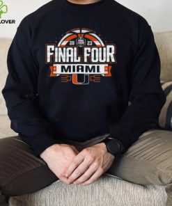 Miami Hurricanes 2023 NCAA Men's Basketball Tournament March Madness Final Four Go Bold Long Sleeve T Shirt
