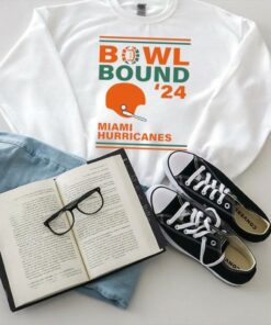 Miami Hurricanes 2024 Bowl Bound Helmet Shirt