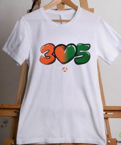 Miami Hurricanes 3 love 5 305 shirt