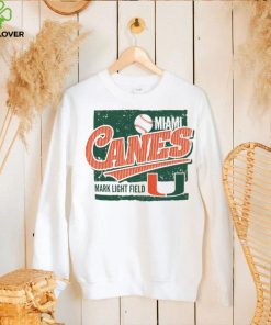 Miami Hurricanes Baseball Around The Horn Comfort Colors T Shirt