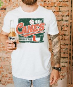 Miami Hurricanes Baseball Around The Horn Comfort Colors T Shirt