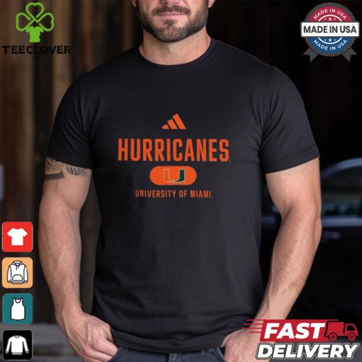 Miami Hurricanes Black Training Shirt