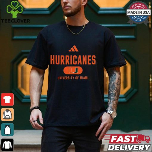 Miami Hurricanes Black Training Shirt